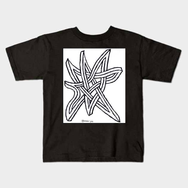 Dancing Interdimensional Star Tara Tarantula Kids T-Shirt by CatCelt